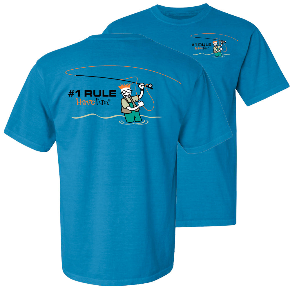 Fly Fishing Tee From Have Fun | Benefits Charity | Made In The USA