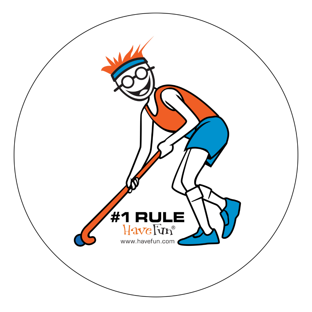 Field Hockey Sticker | #1 Rule Have Fun