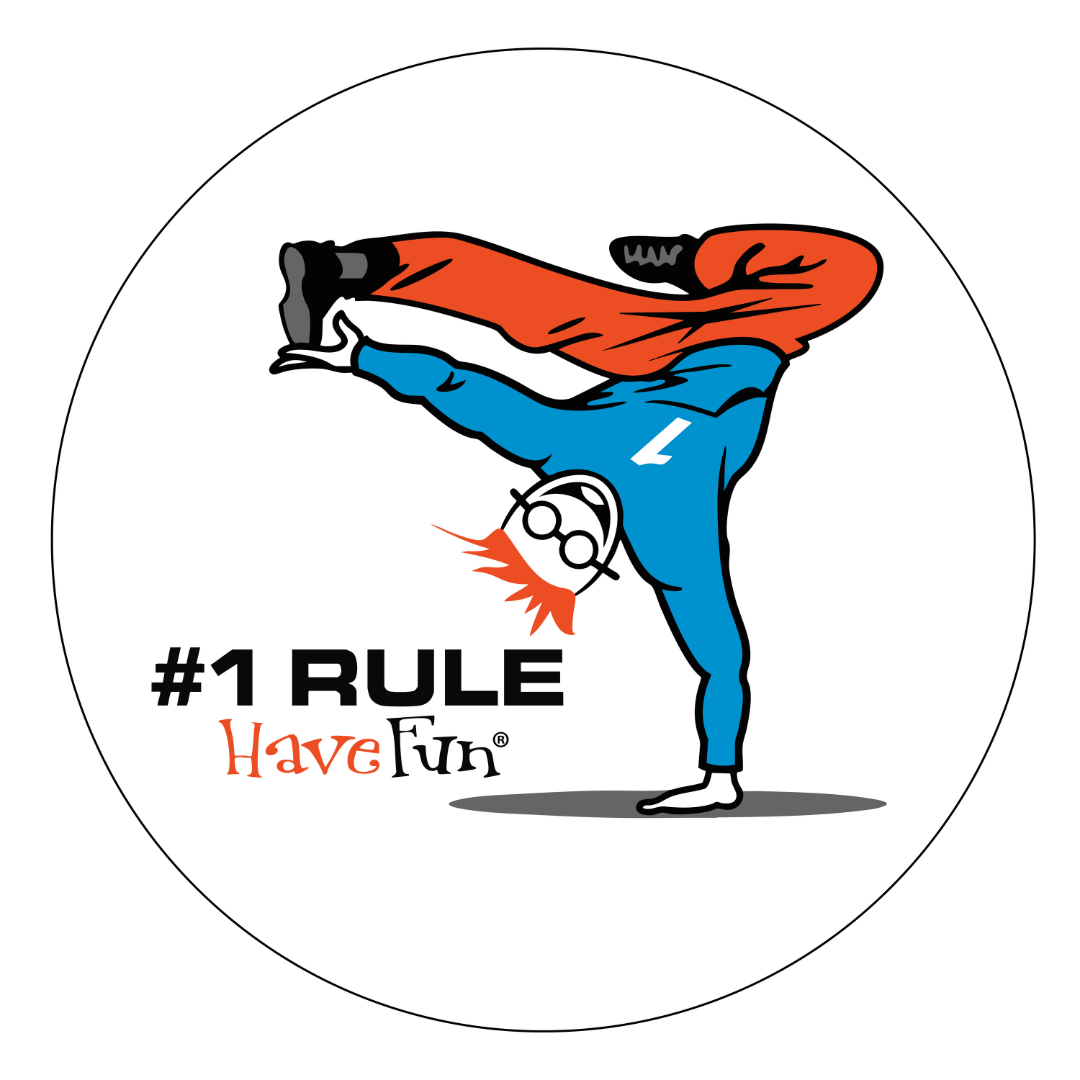 Breakdancer Sticker | #1 Rule Have Fun