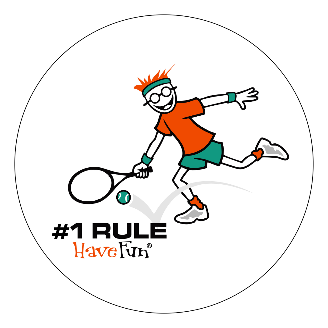 Tennis Sticker | #1 Rule Have Fun