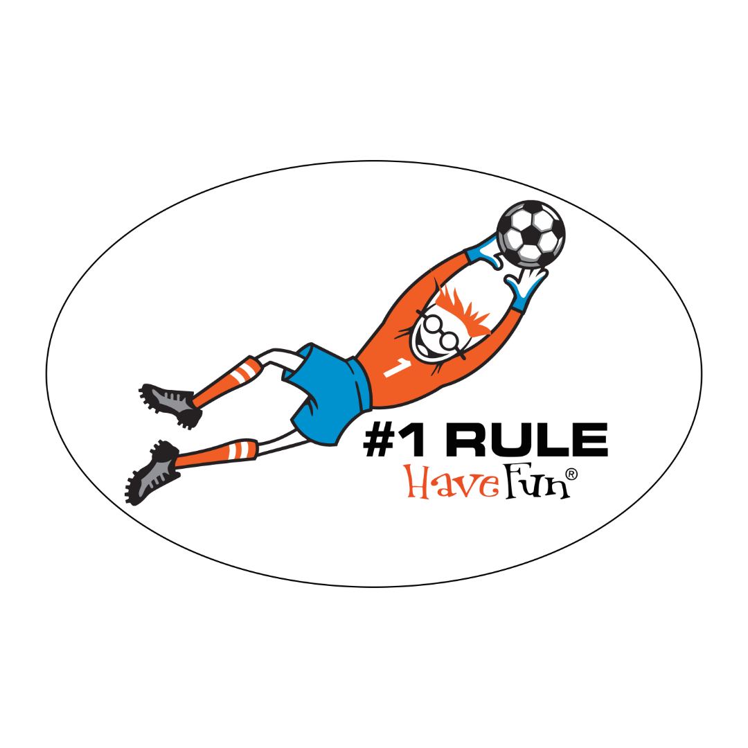 Soccer Goalie Sticker | #1 Rule Have Fun | Own the Goal!