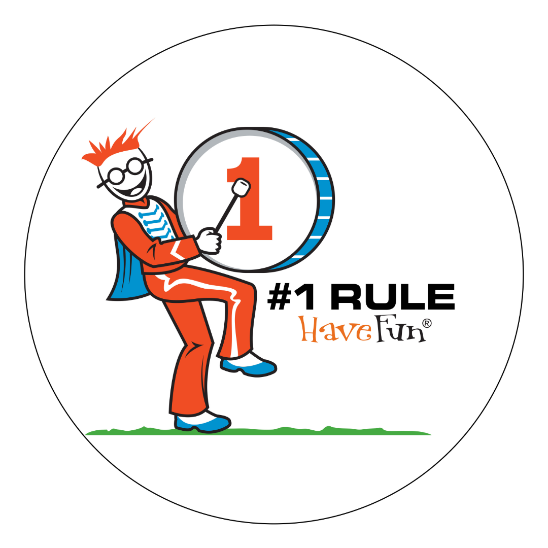 Drummer Sticker | #1 Rule Have Fun