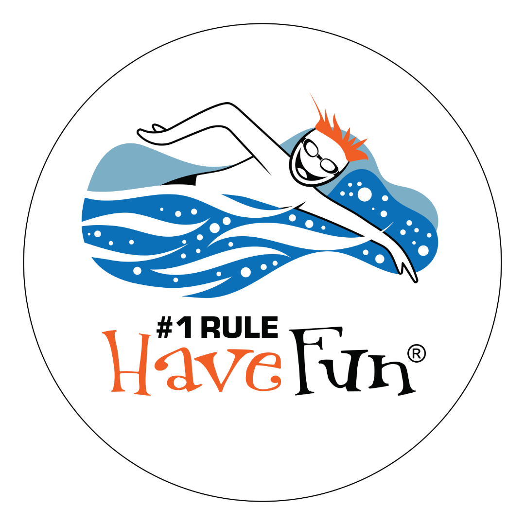 Swimmer Sticker | #1 Rule Have Fun