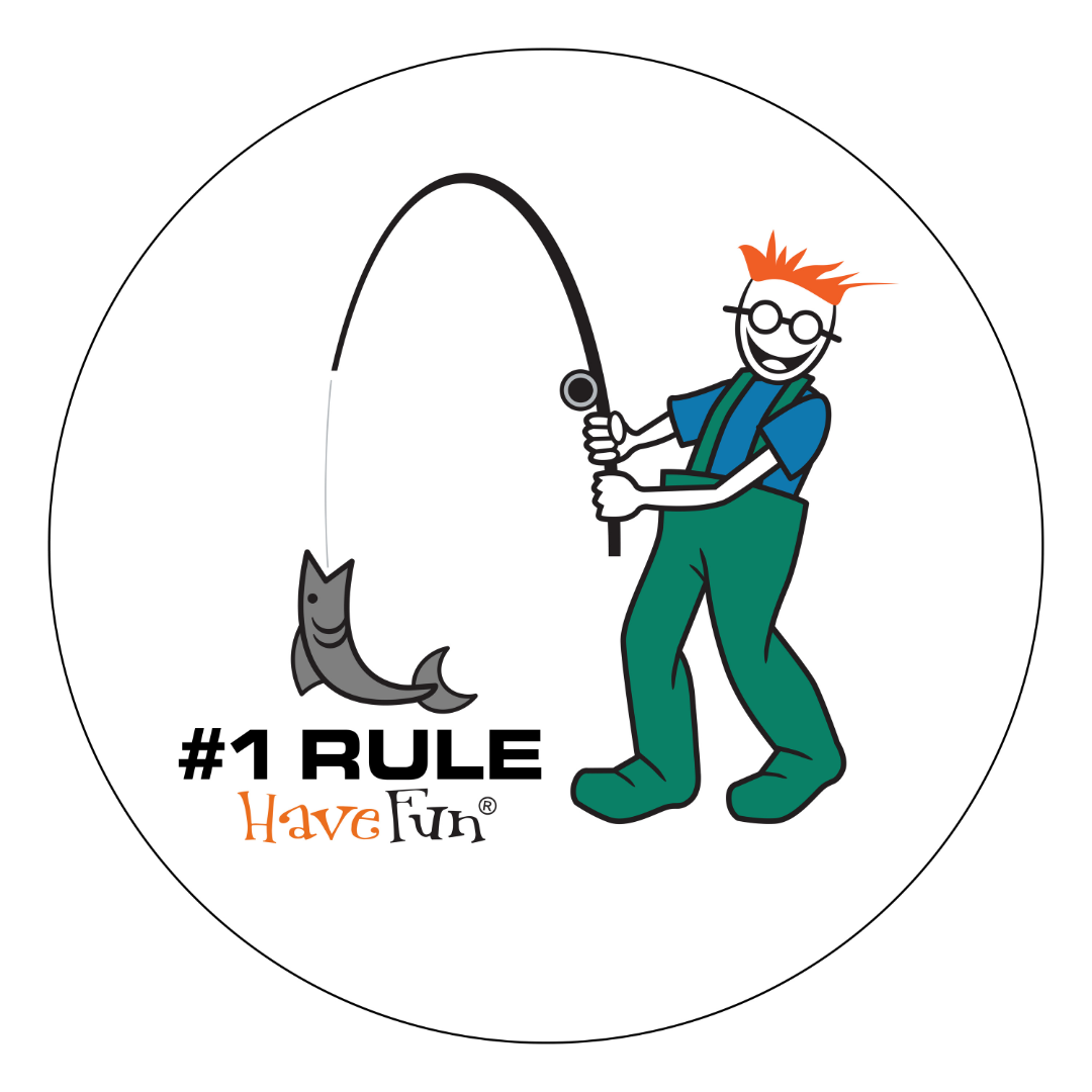 Fishing Sticker | #1 Rule Have Fun