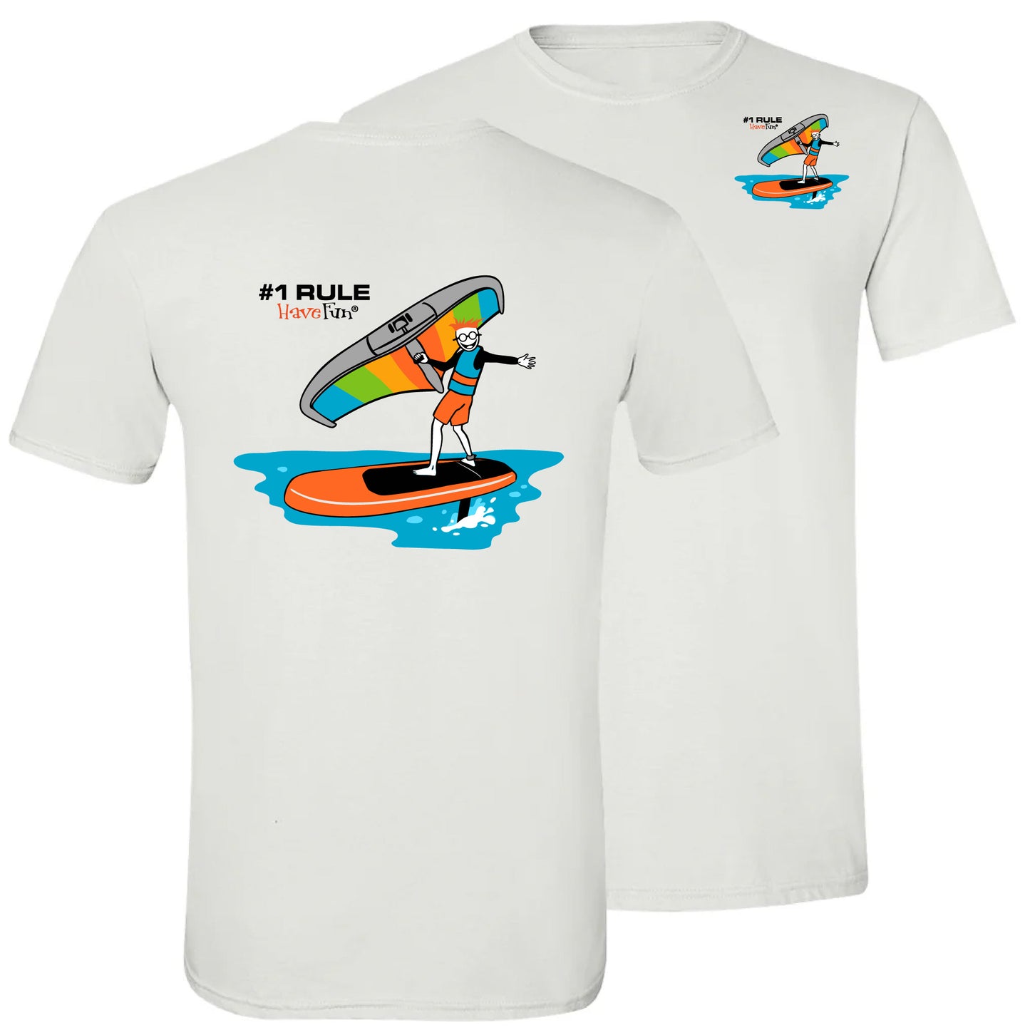 Kite Foil T-Shirt by Have Fun | Catch the Wind!