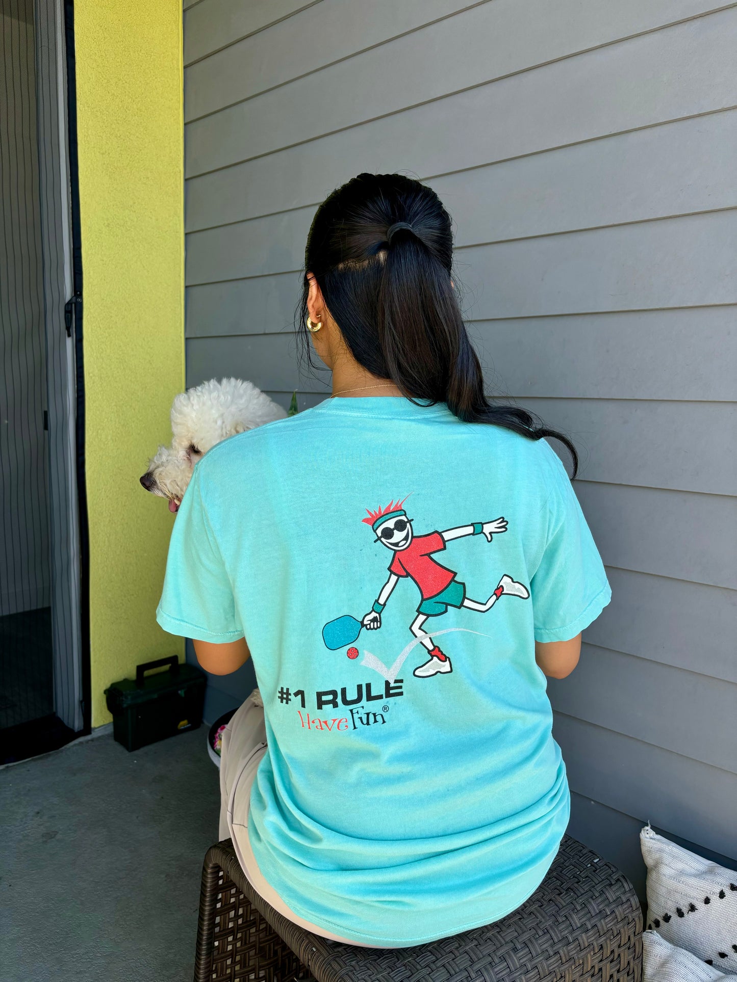 Pickleball T-Shirt From Have Fun | 100% Cotton | Made In The USA
