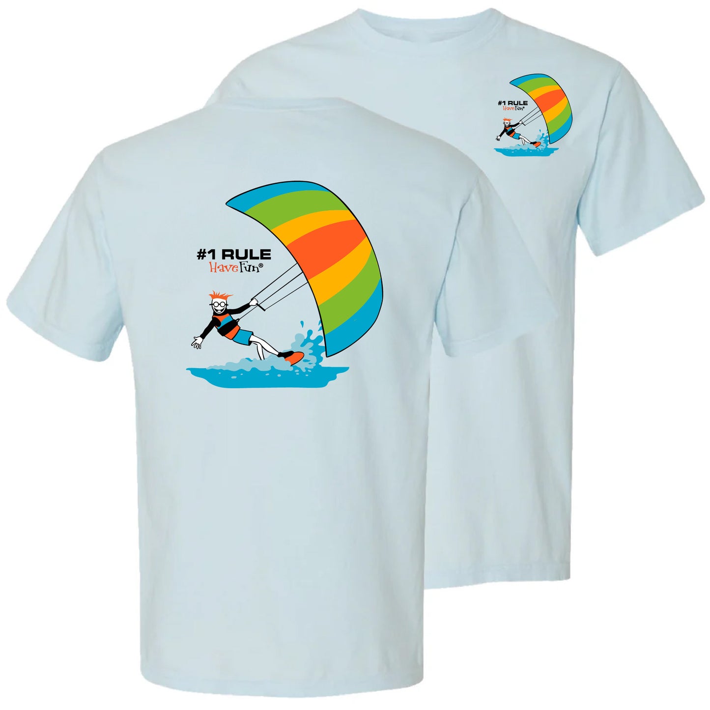 Kiteboarding T-Shirt by Have Fun | Ride the Waves!