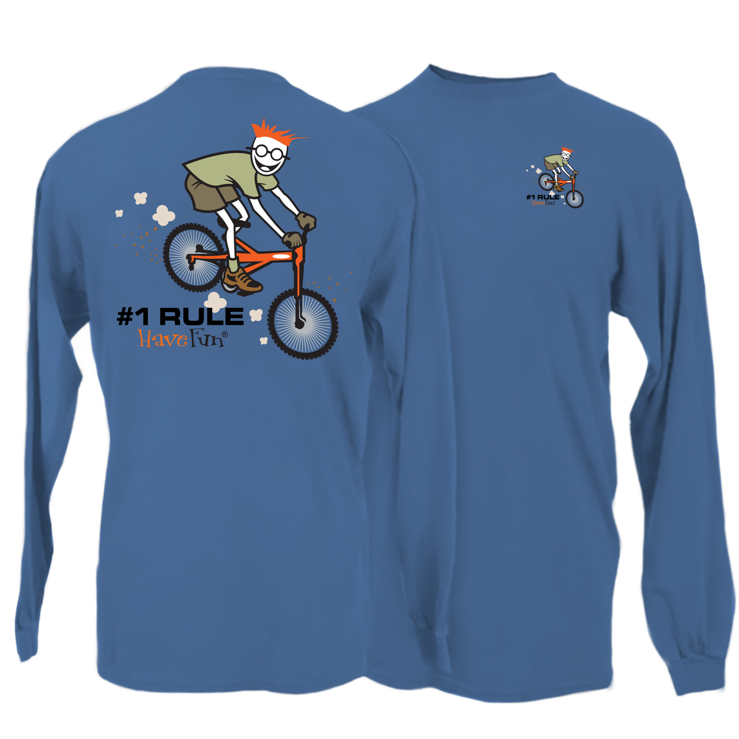 Have Fun Mountain Biker Long-Sleeve