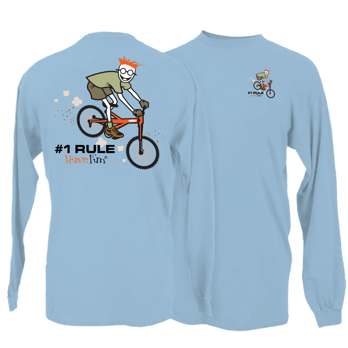Have Fun Mountain Biker Long-Sleeve