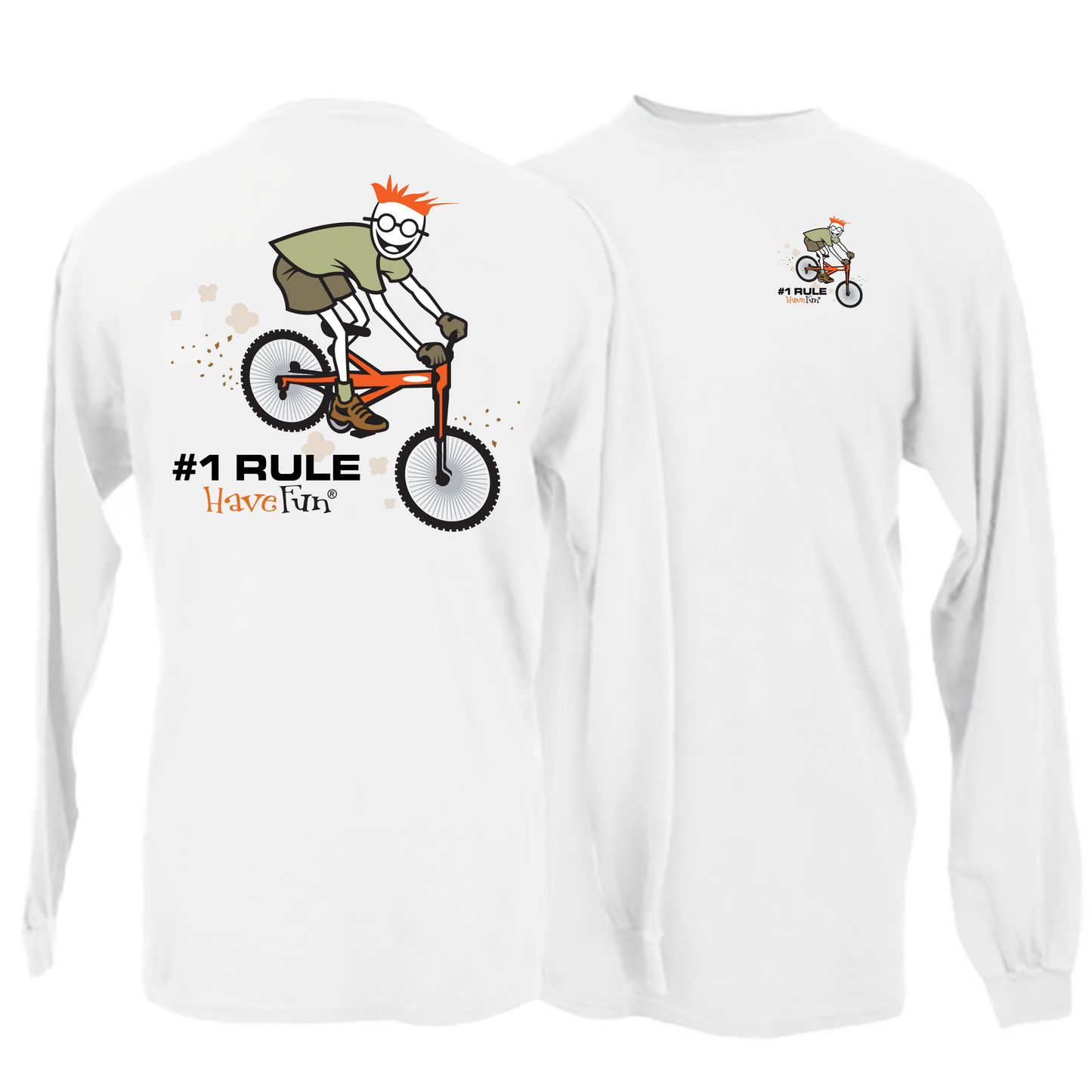 Have Fun Mountain Biker Long-Sleeve