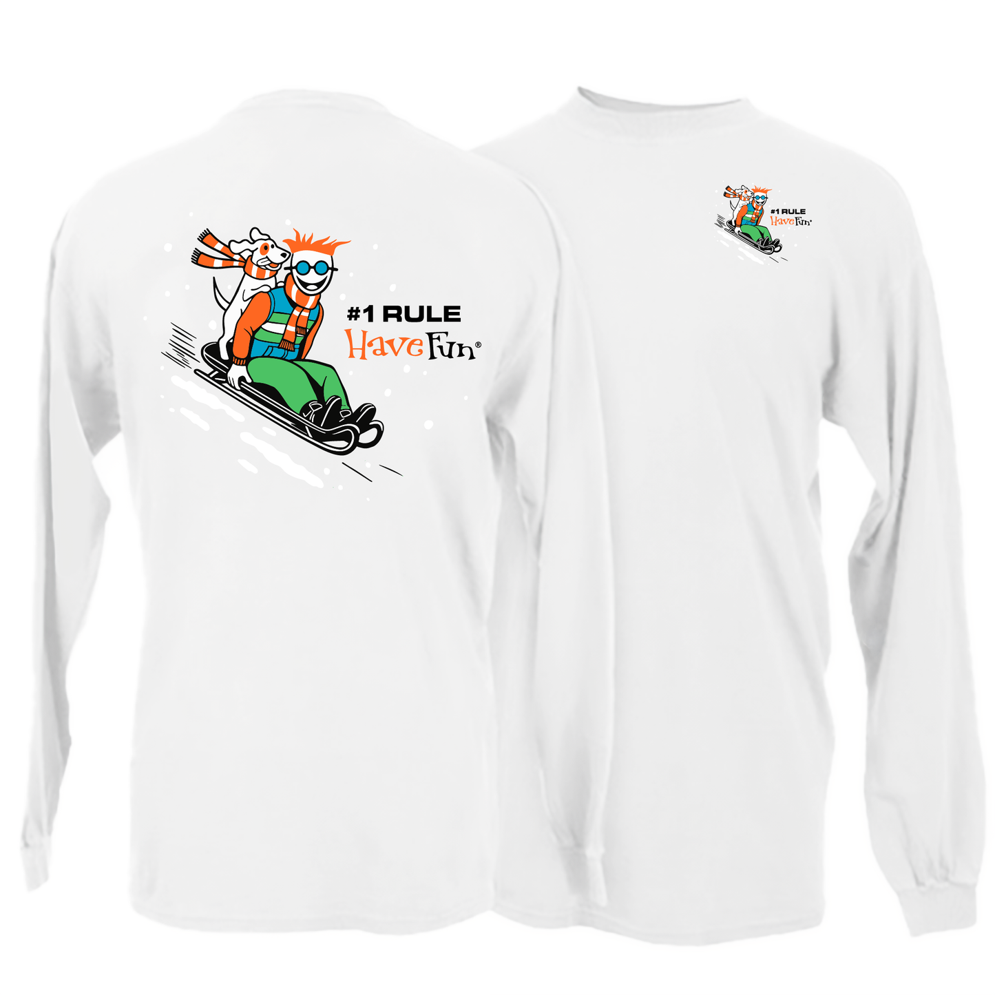 Have Fun Sledding Long-Sleeve