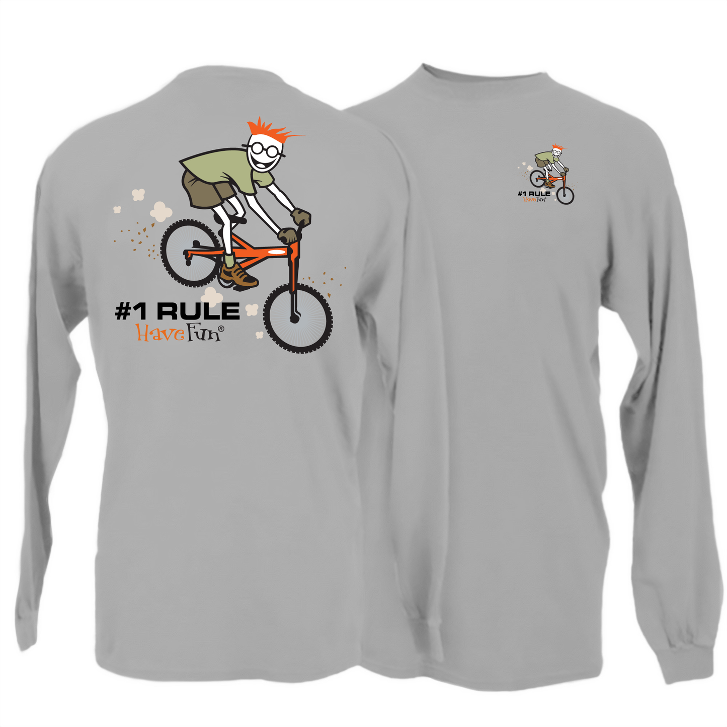 Have Fun Mountain Biker Long-Sleeve