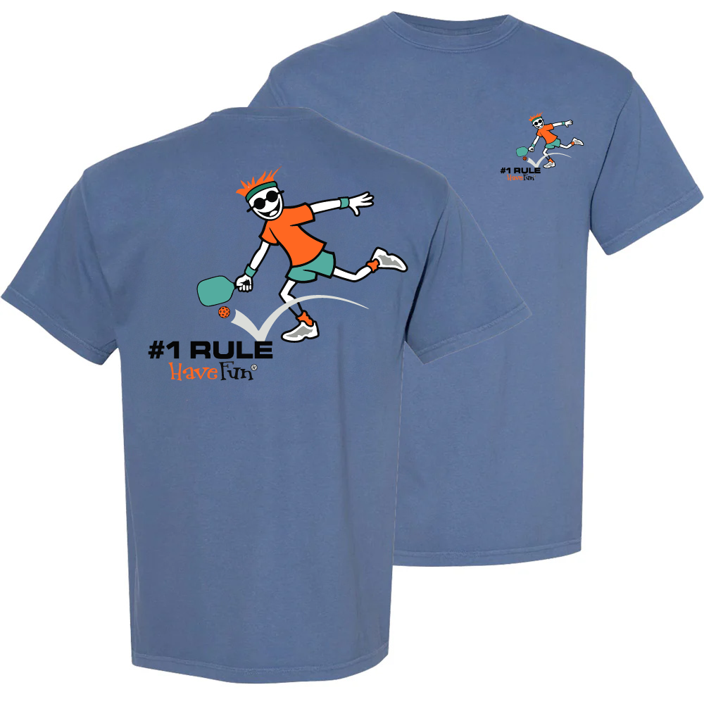 Pickleball T-Shirt From Have Fun | 100% Cotton | Made In The USA