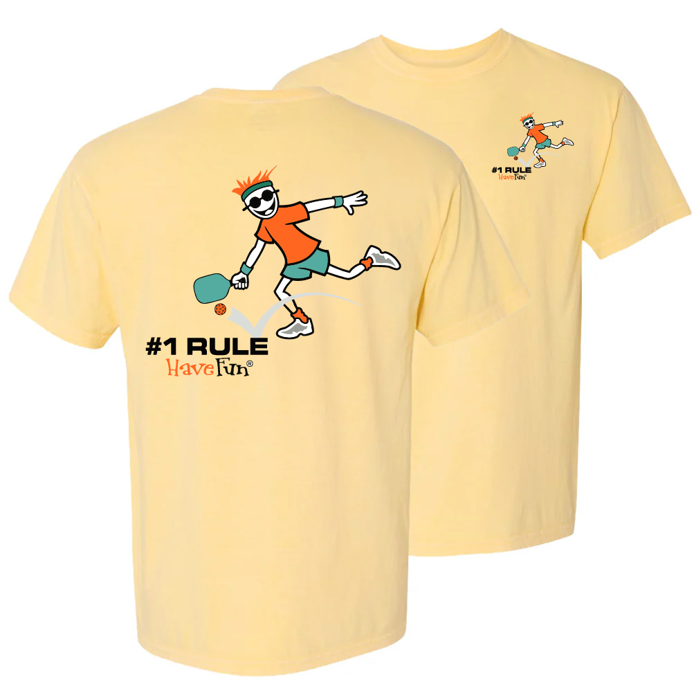 Pickleball T-Shirt From Have Fun | 100% Cotton | Made In The USA