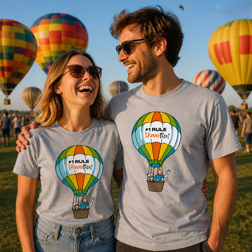 Hot Air Balloon Tee by Have Fun | Adventure in the Sky