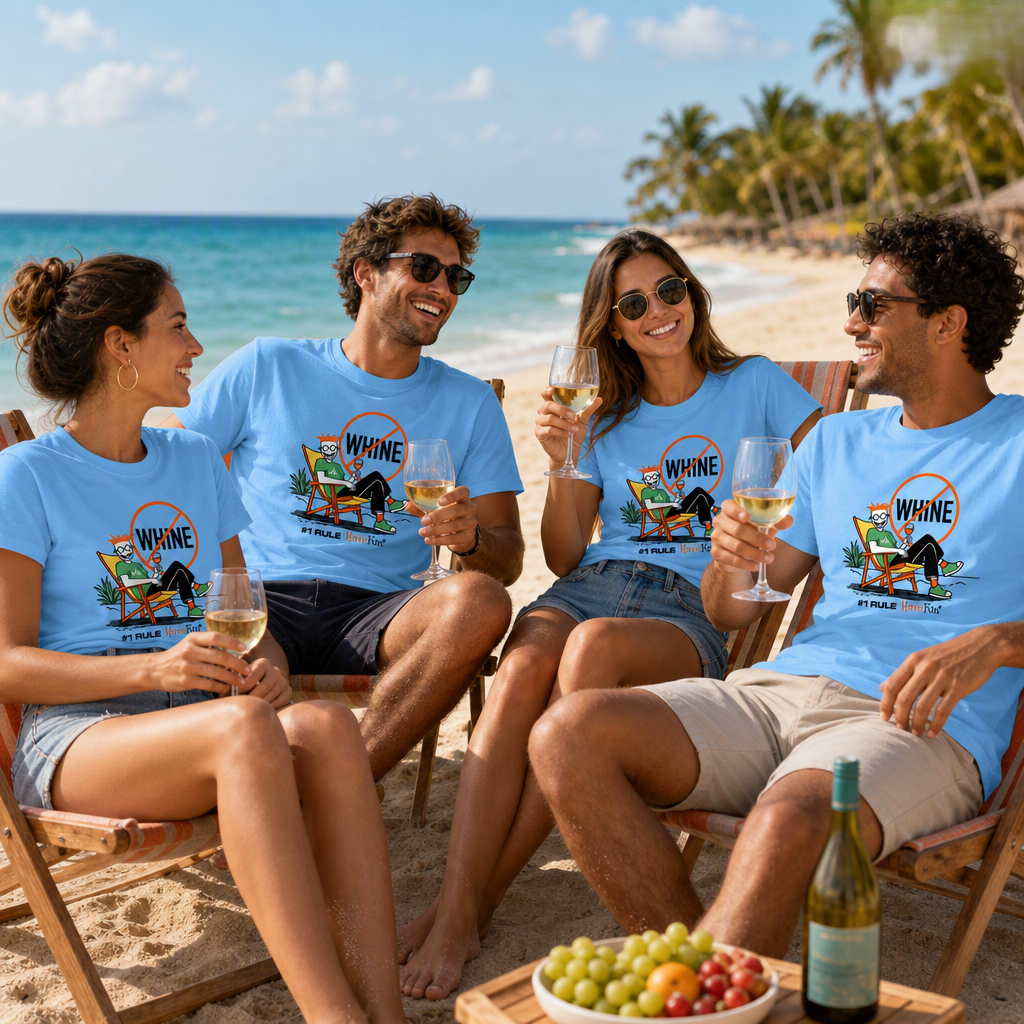 No Whine T-Shirt by Have Fun | Sip & Relax