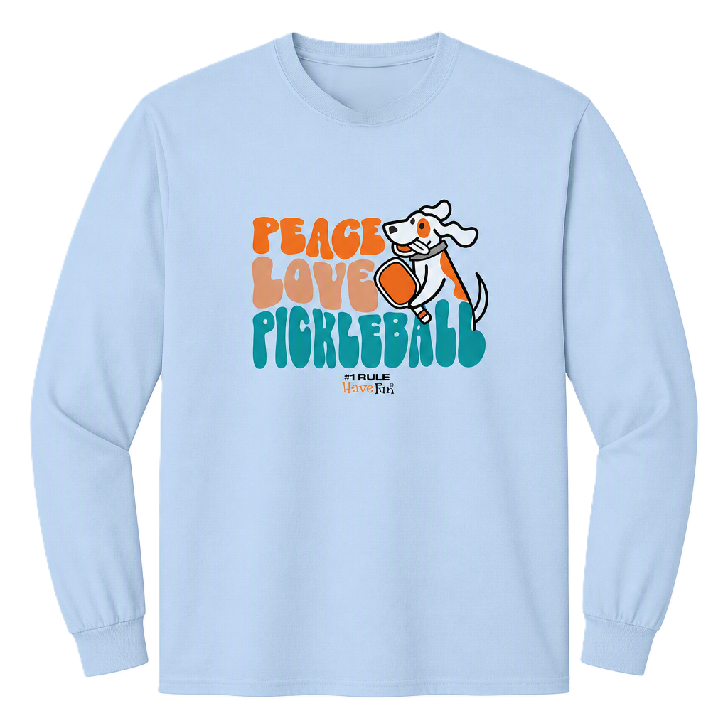 Peace Love Pickleball Long-Sleeve
