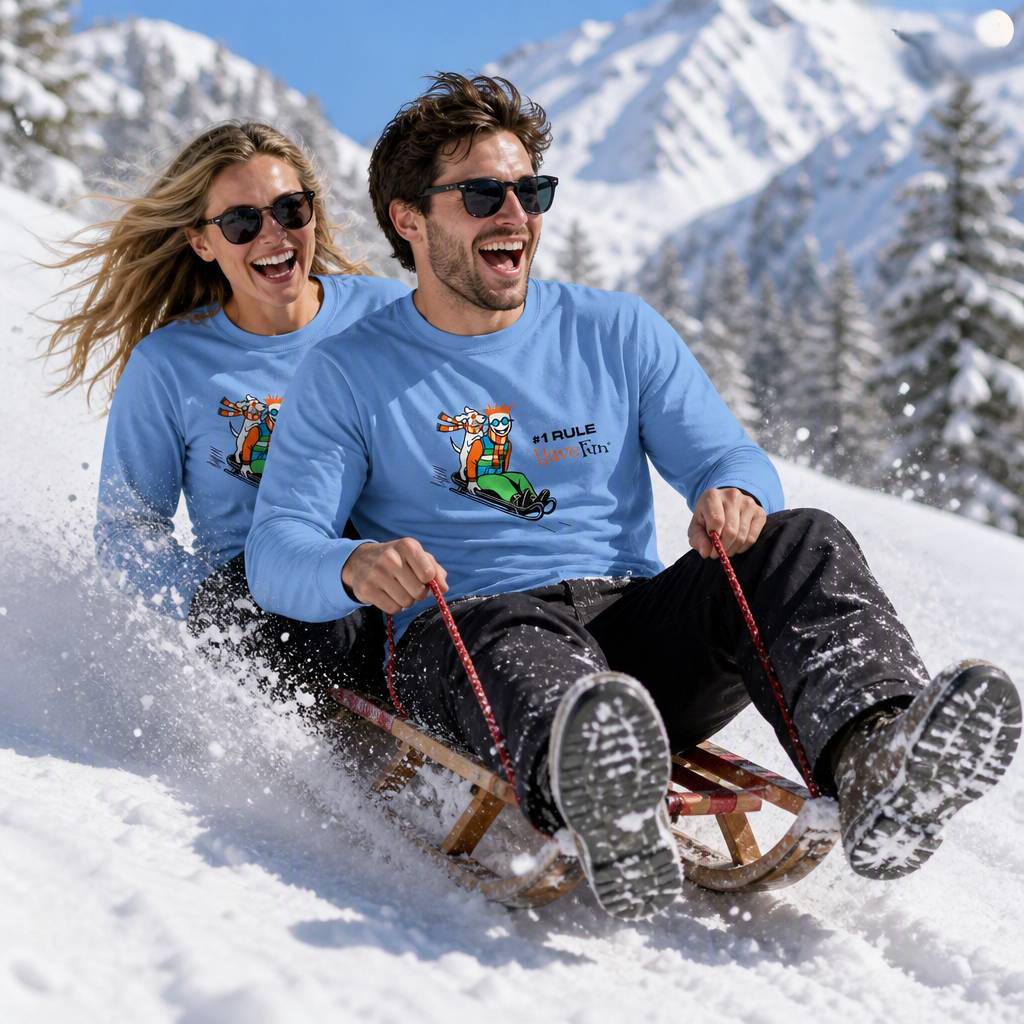 Have Fun Sledding Long-Sleeve