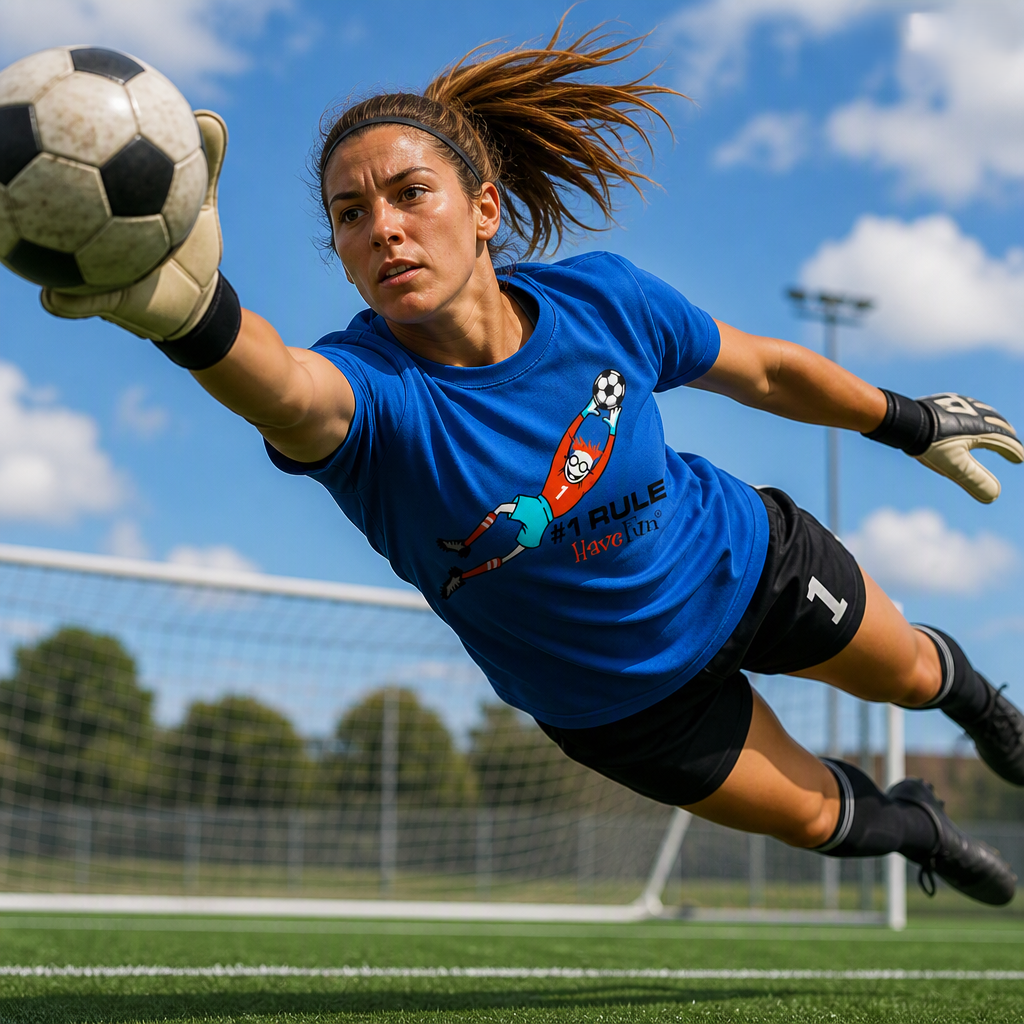 The Have Fun Soccer Goalie T-Shirt | Made In The USA | Ships Fast