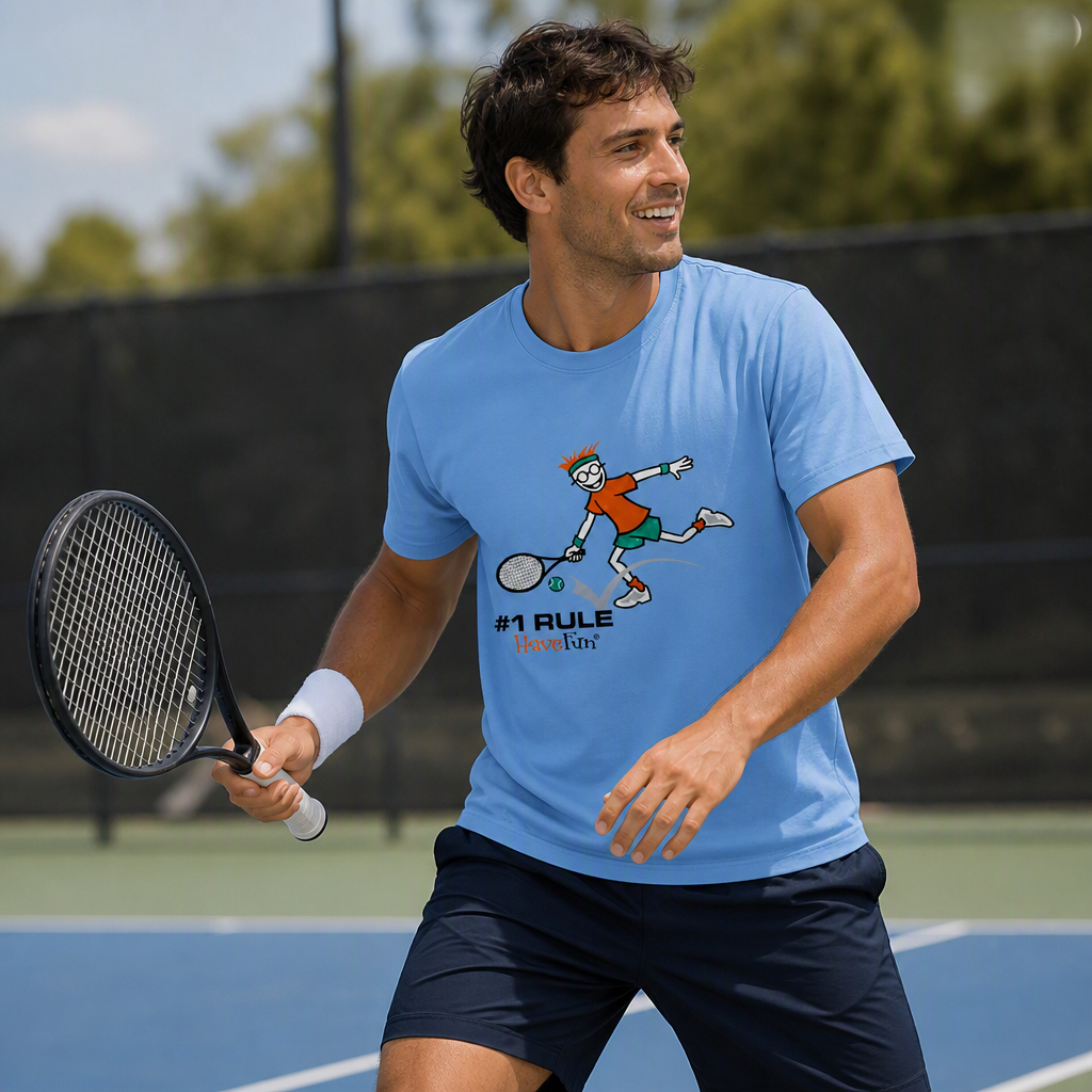 Have Fun Tennis Graphic T-Shirt