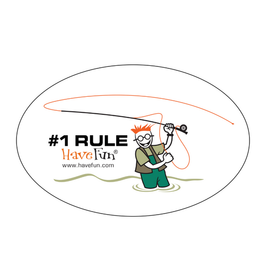 Fly Fishing Sticker by Have Fun | Cast Your Line!
