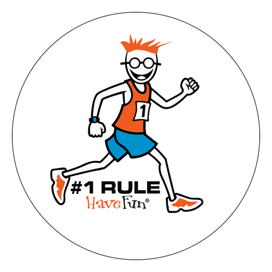 Runner Sticker | #1 Rule Have Fun