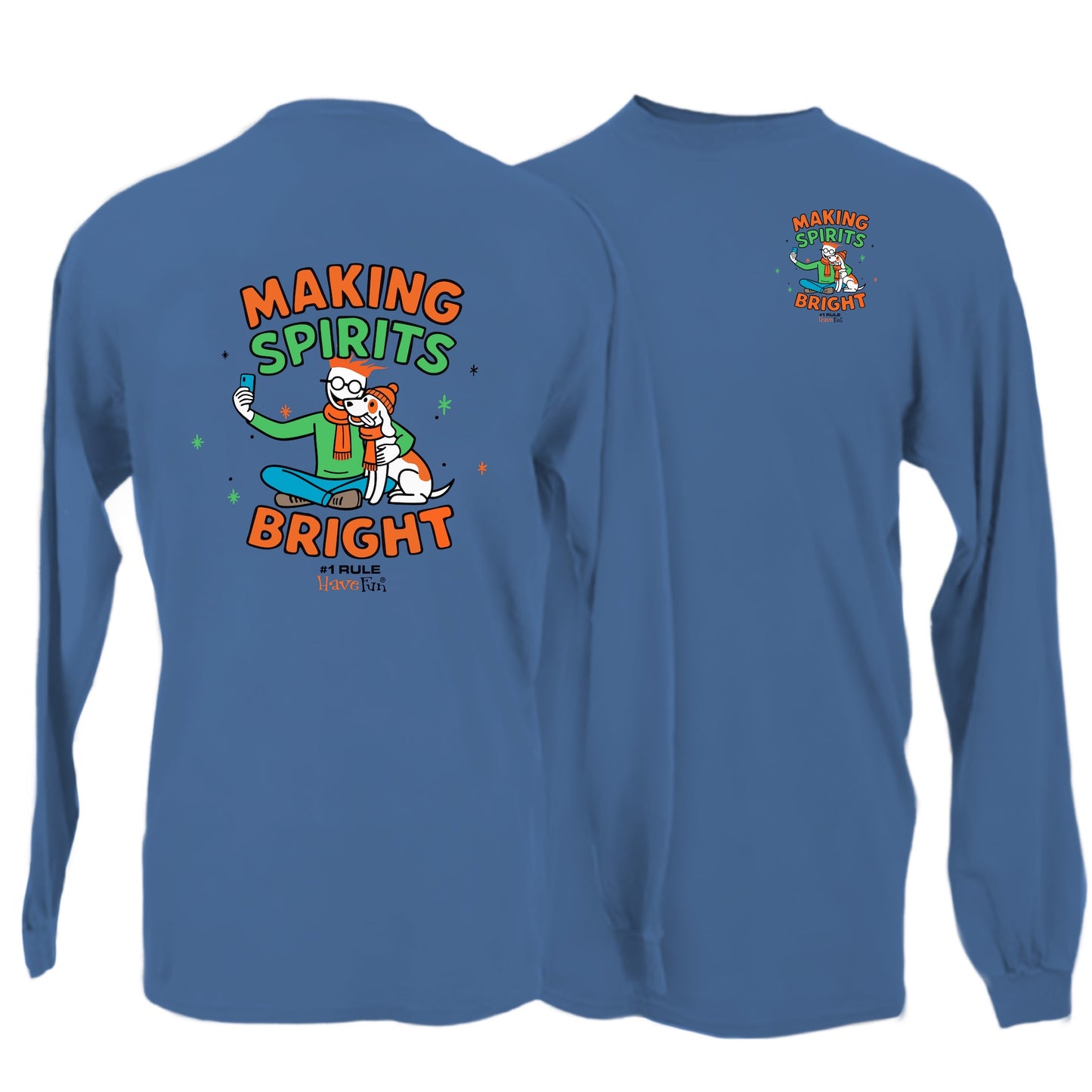 Christmas Selfie Long-Sleeve by Have Fun | Holiday Cheer Edition