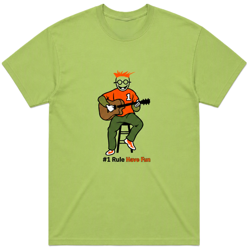 Guitar Player T-Shirt By Have Fun | Rock On!