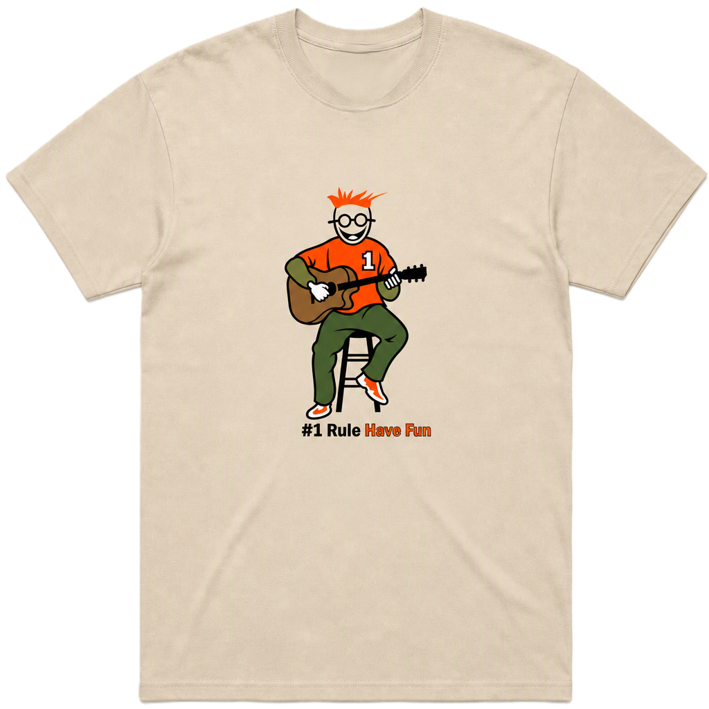 Guitar Player T-Shirt By Have Fun