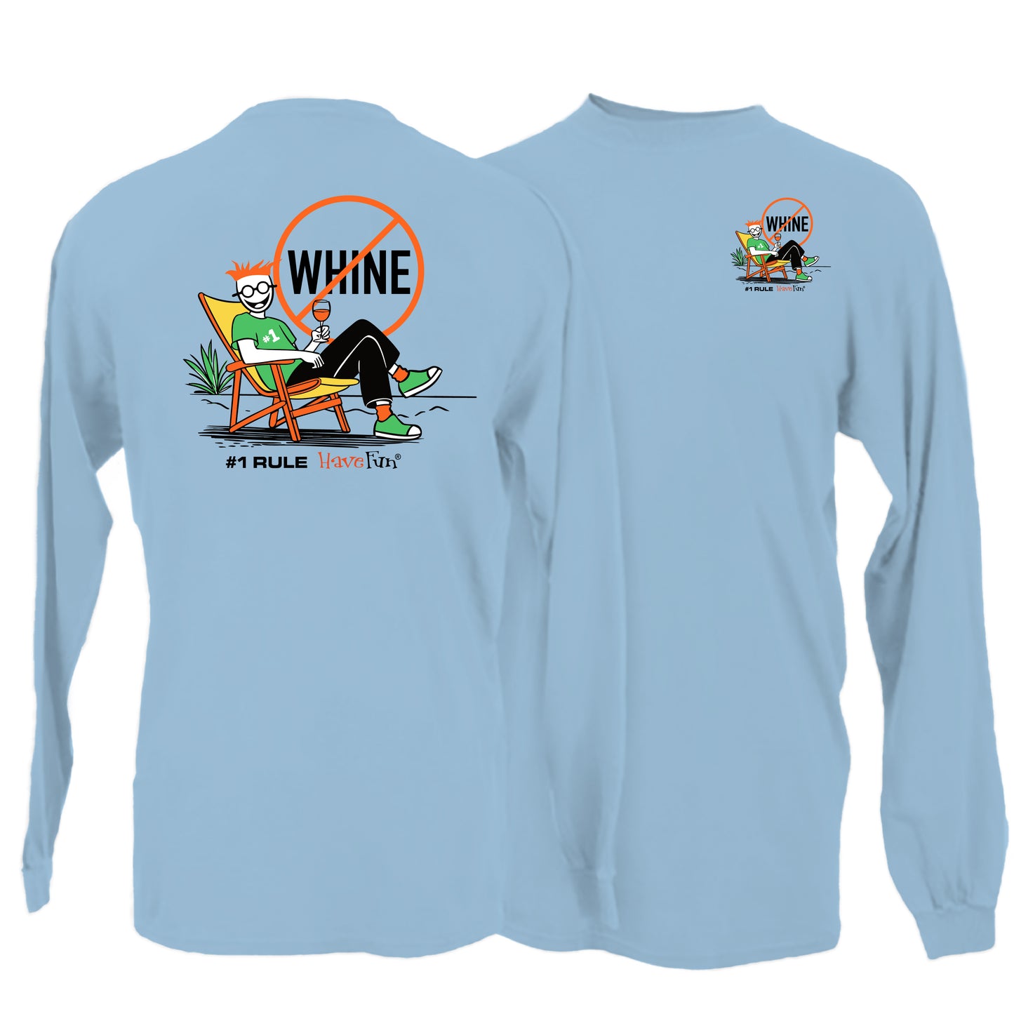 No Whine Long-Sleeve by Have Fun | Sip & Relax