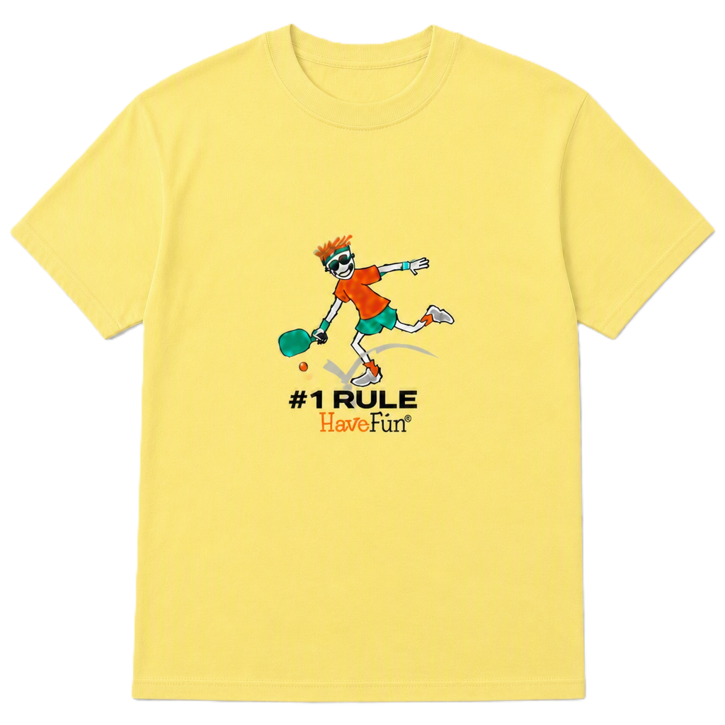 Pickleball T-Shirt From Have Fun | 100% Cotton | Made In The USA