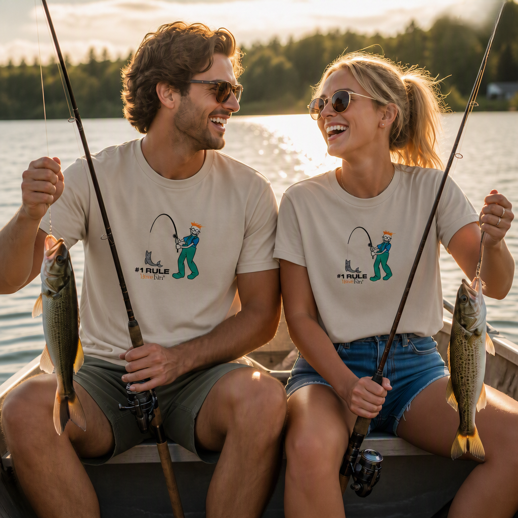 Fishing Tee Shirt From Have Fun | Perfect For Any Fisherman