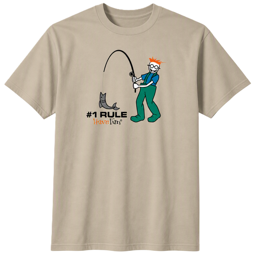 Fishing Tee Shirt From Have Fun | Perfect For Any Fisherman