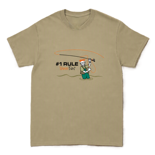 Fly Fishing Tee From Have Fun | Benefits Charity | Made In The USA