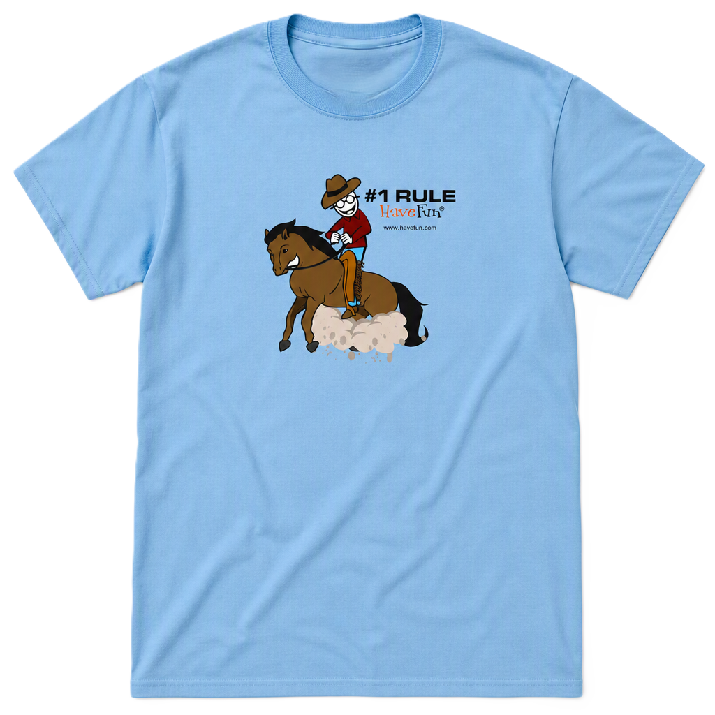Horseback Riding Cowboy T-Shirt From Have Fun!