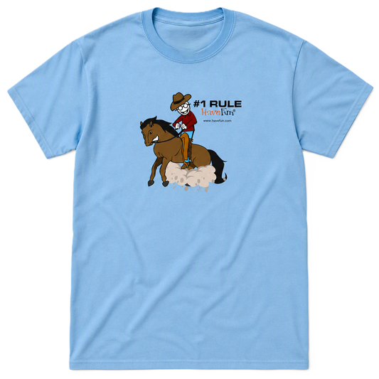 Horseback Riding Cowboy T-Shirt From Have Fun!