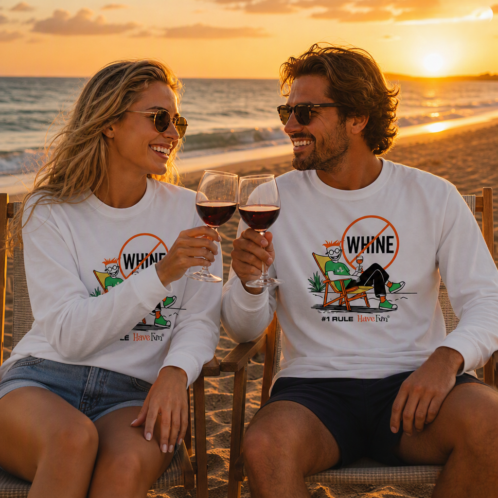 No Whine Long-Sleeve by Have Fun | Sip & Relax