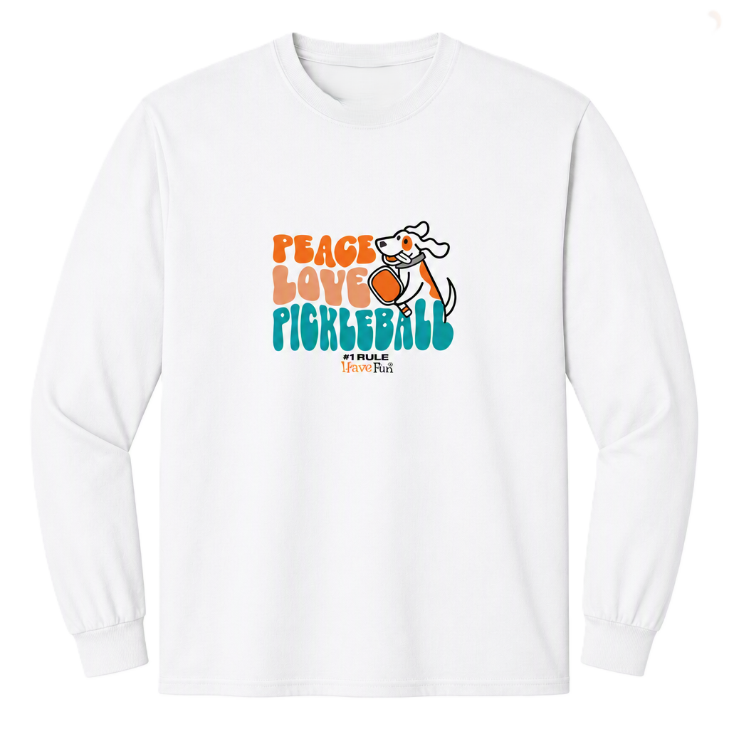 Peace Love Pickleball Long-Sleeve