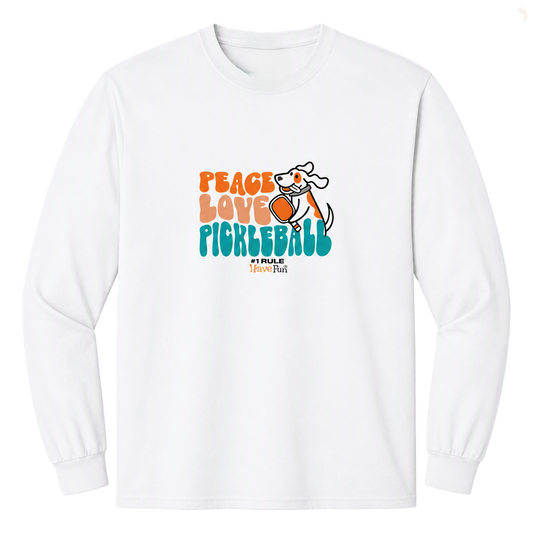 Peace Love Pickleball Long-Sleeve
