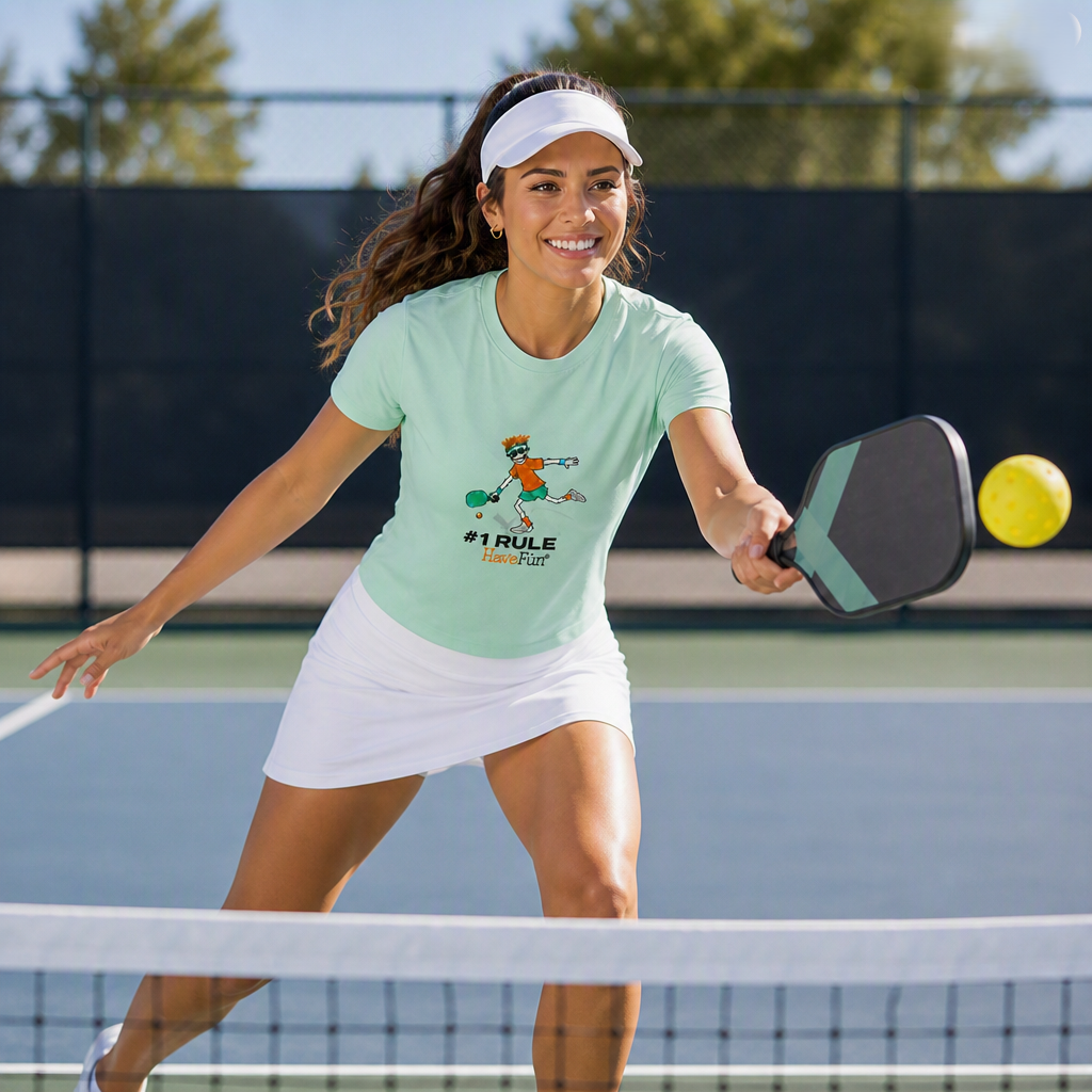 Pickleball T-Shirt From Have Fun | 100% Cotton | Made In The USA