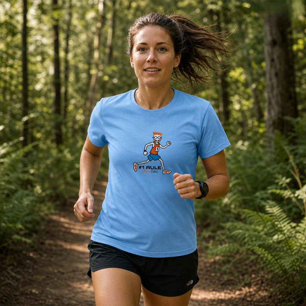 Runner T-Shirt From Have Fun | Look Great Running Or Relaxing